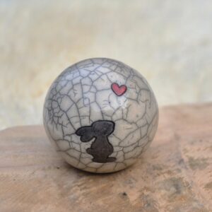 konijnenurn met hartje